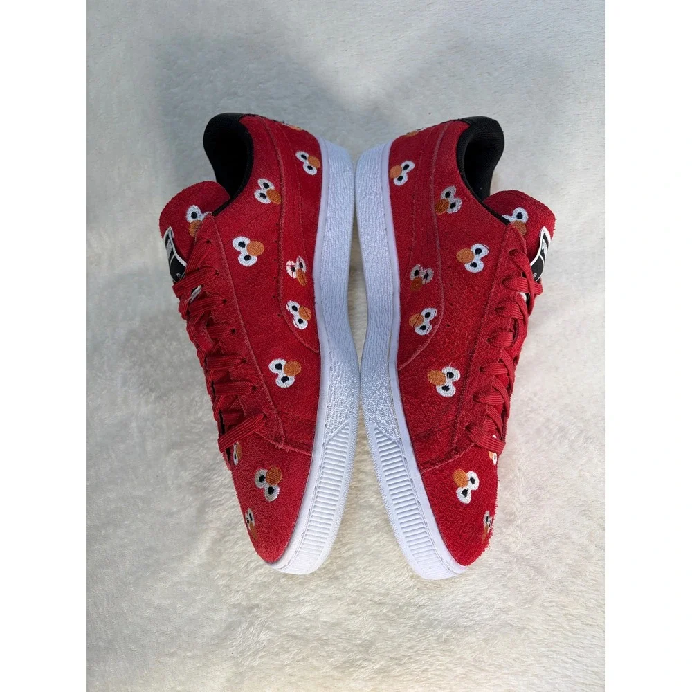 Puma x Sesame‎ Street Suede 50th Anniversary Elmo Sneakers Mens 10 Excellent